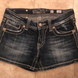 Size 27 Miss Me jean shorts